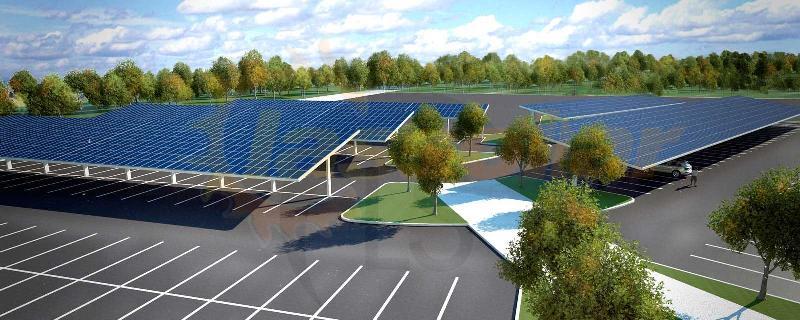 美国南部1.2MW车棚项目America South 1.2MW Carport Project.jpg